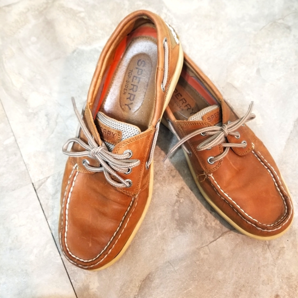 Sperry men's brown shoe size 10